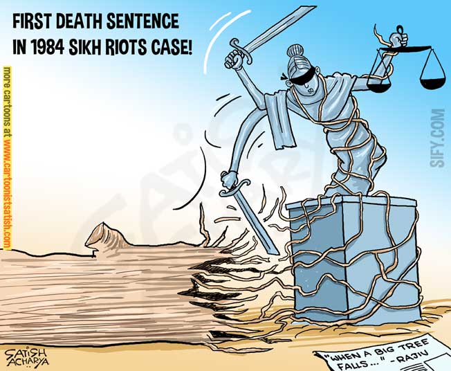 Uživatel Satish Acharya na Twitteru: „First death sentence in 1984 Sikh riots case! @sifydotcom cartoon #sikhgenocide1984 /D7ac5Jn6rU“ / Twitter Uživatel Satish Acharya na Twitteru: „First death sentence in 1984 Sikh riots case! @sifydotcom cartoon #sikhgenocide1984 /D7ac5Jn6rU“ / Twitter