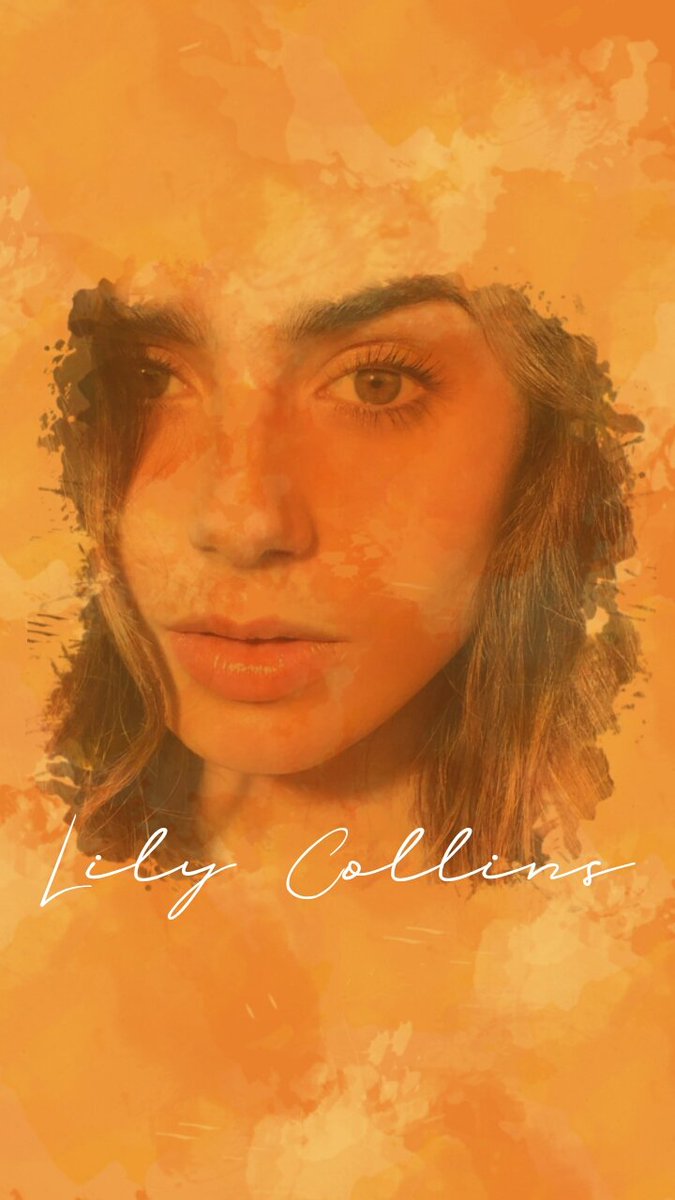 locklaysthetics's tweet photo. lily collins lockscreen https://t.co/hcWnojFrKa