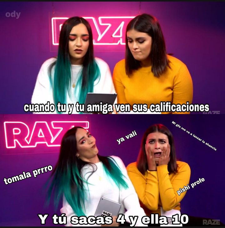 CacheSwifty's tweet photo. #RazeLive #CacheEnRazeLive
Unos memes por la ocasión
Jaja
@razeofficial
Mi vida en un meme :"v https://t.co/58wKbKGUkr