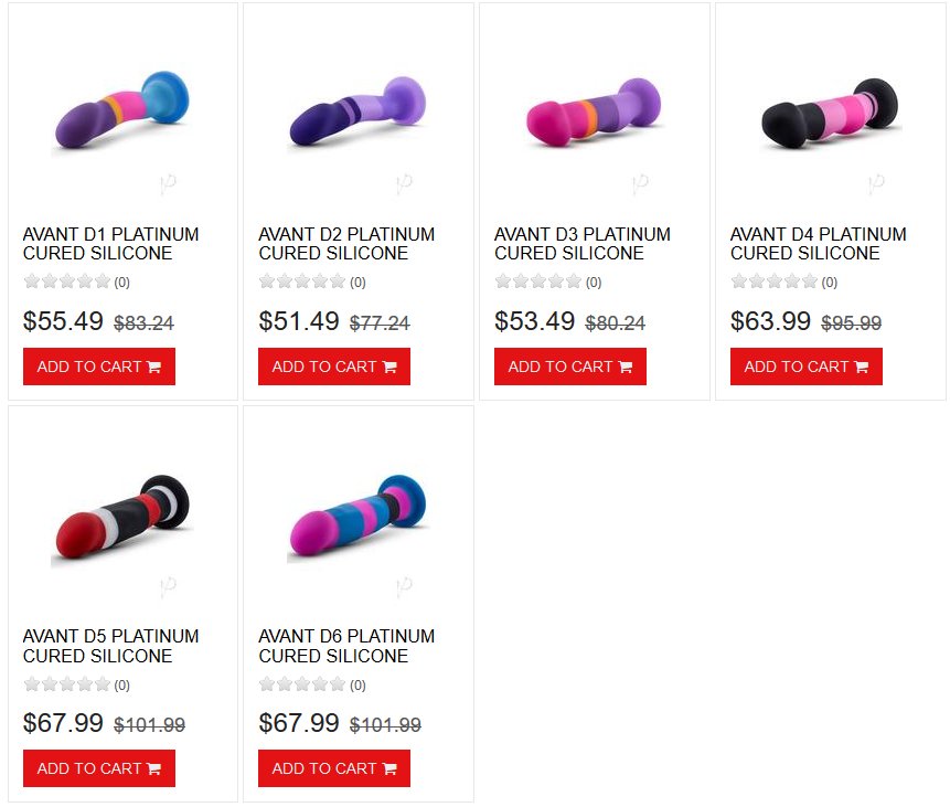 PYourgasm's tweet photo. The new #Avant #Dildo line from @BlushNovelties is here and will bring vivid colors to your #Orgasm! #Dong #GSpot #Anal #Couples #SexToys #AdultToys #Masturbate #Lube #Sex
https://t.co/kcgJU00l7S https://t.co/MiTLMEi3XQ