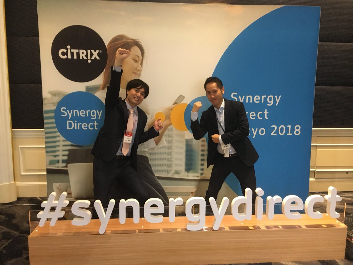 tushigami's tweet photo. 今日は、こちらで登壇でーす‼︎
 #synergydirect https://t.co/MM4J3wDEpz