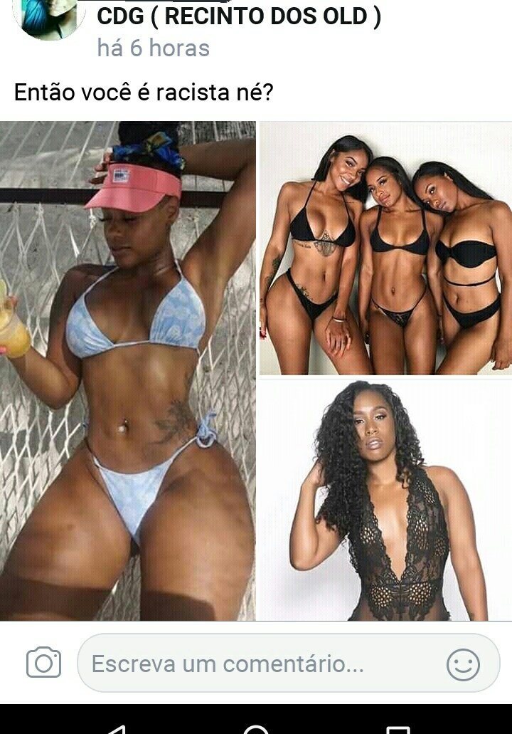 ERacistas's tweet photo. Pra começar com aquele racismo de "brincadeira" encontrado na rede social ao lado. https://t.co/KYobbDezcp