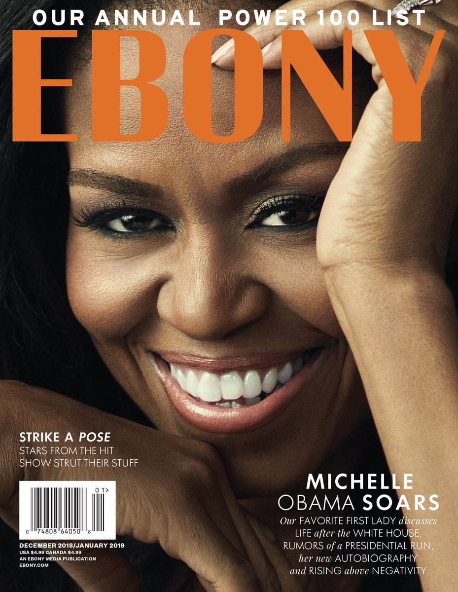 blkgirlculture's tweet photo. Michelle Obama for Ebony Magazine 🧡 https://t.co/sMUH6i5cmw