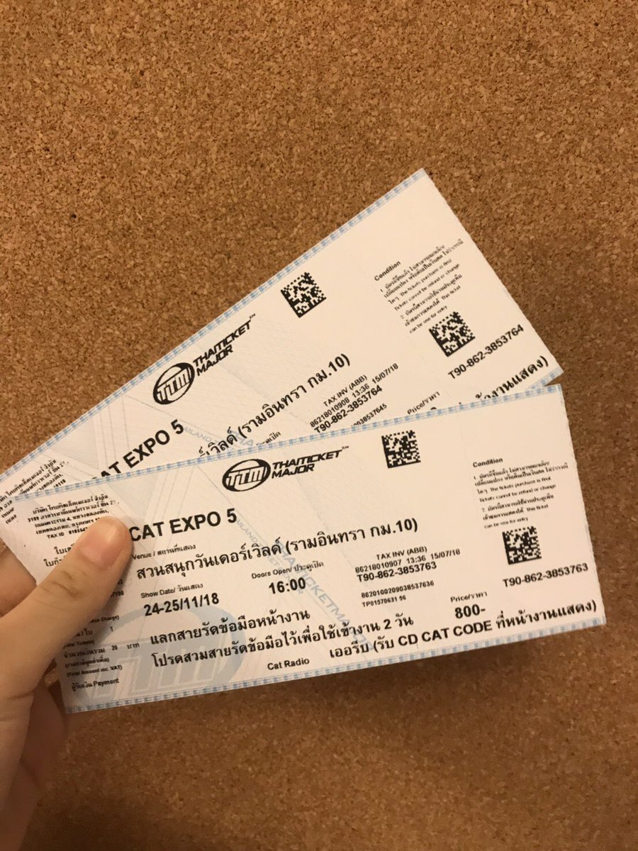 pichananlee2's tweet photo. ขายบัตร cat expo 5 คะ บัตรเเรก700 นะคะ #Catexpo5 https://t.co/IqKNIUS2Pi
