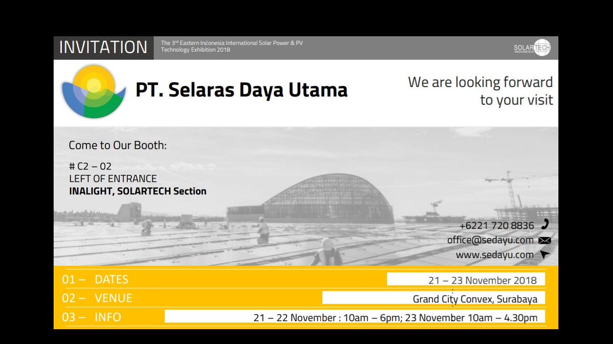 Roderichawesome's tweet image. Come to Our Booth in Surabaya