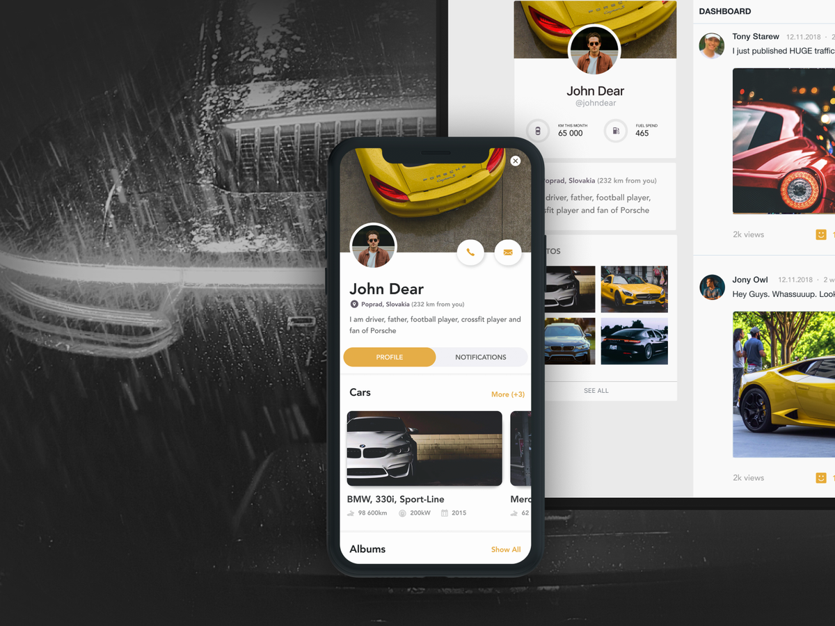We're back with our longterm huge project Drift - social network for motorists. Full case study at our Behance!
dribbble.com/shots/5576342-…

#MobileApp #uxdesign