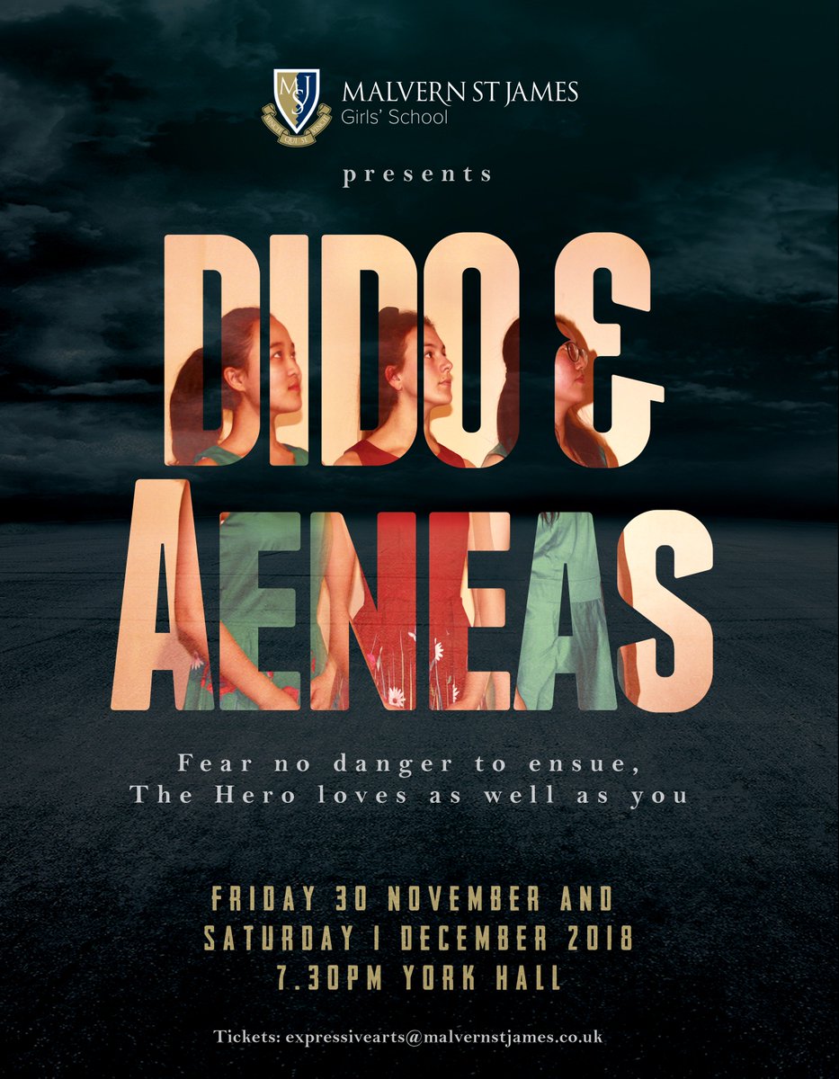 MSJ_ExpressArts's tweet image. "Fear no danger to ensue, The Hero loves as well as you." @MalvernStJames #opera #drama #ninedaystogo