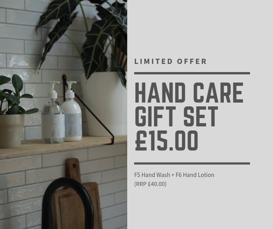 Time to get those Christmas gifts sorted? For a limited time, pickup our Hand Wash &amp; Lotion set for just £15, reduced from £40! filmoreskincare.com/products/hand-… #blackfriday