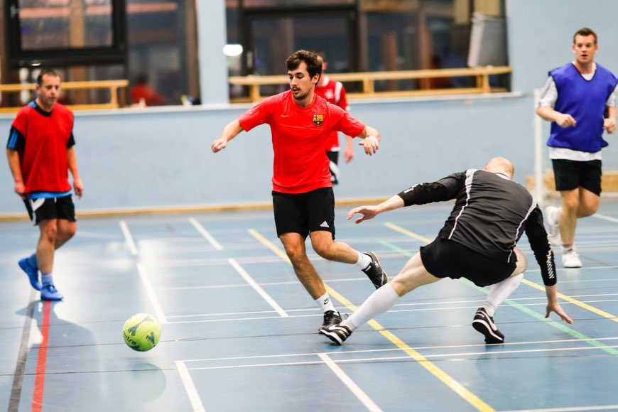 Book the sports hall for a game of 5-a-side this November at Merchants Academy Sports Centre, Bristol.