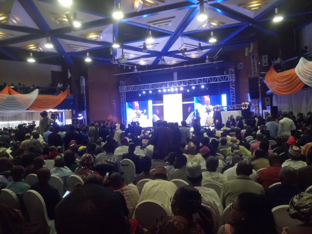 Maybeks's tweet image. Why didn&apos;t Buhari attend #MyTransitionHours

Arrogance/Hate or he can&apos;t afford to attend such public function bc he would be UNVEILED?

Has anyone noticed that Buhari has not been attending public functions outside the comfort of his cabals,cabinet and party membs since last yr?