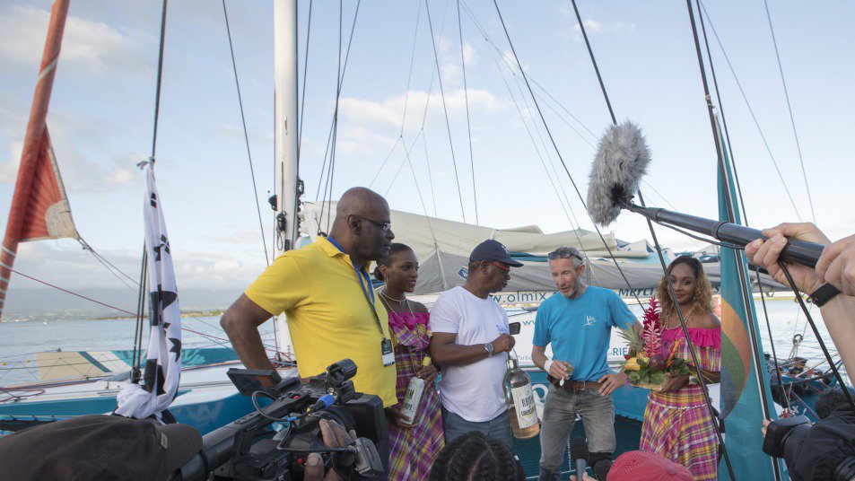 🎙 Interview avec Pierre Antoine après son arrivée #RDR2018 sailing.olmix.com/2018/11/21/int…
