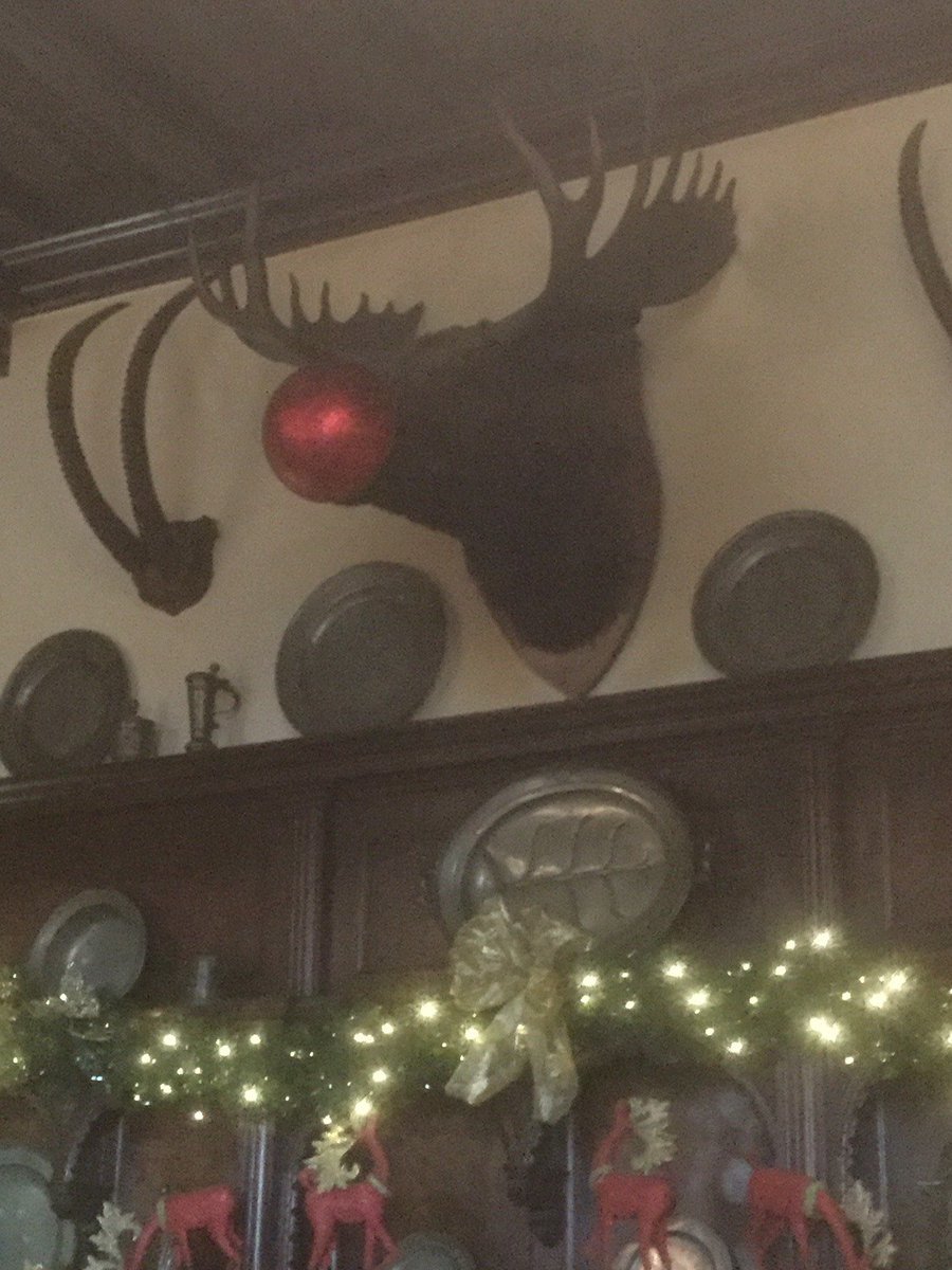 AAHospitality's tweet photo. Its beginning to look like Christmas @armathwaitehall The inspector reports another great meal from the team achieving Two AA Rosettes once again. A memorable guest experience with great hospitality and service. Loving the Rudolph too! https://t.co/PP4cqNlh2F