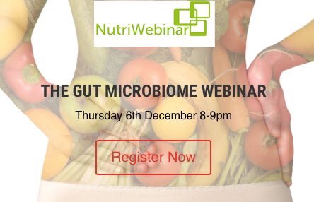 MyNutriWeb's tweet photo. PLACES filling. Register now for the GUT Microbiome Webinar https://t.co/Bae7czReD8…
GRAB A CUPPA ☕over one hour of FREE #CPD  Thurs 6th Dec 8PM 
with experts Prof Glenn Gibson &amp; Laura Tilt @NutriTilty #feedingthegut 😊 @NIINutrition @Nutrition_SENSE @BDA_Dietitians @AfN_UK_ https://t.co/XI9Ft7e95z