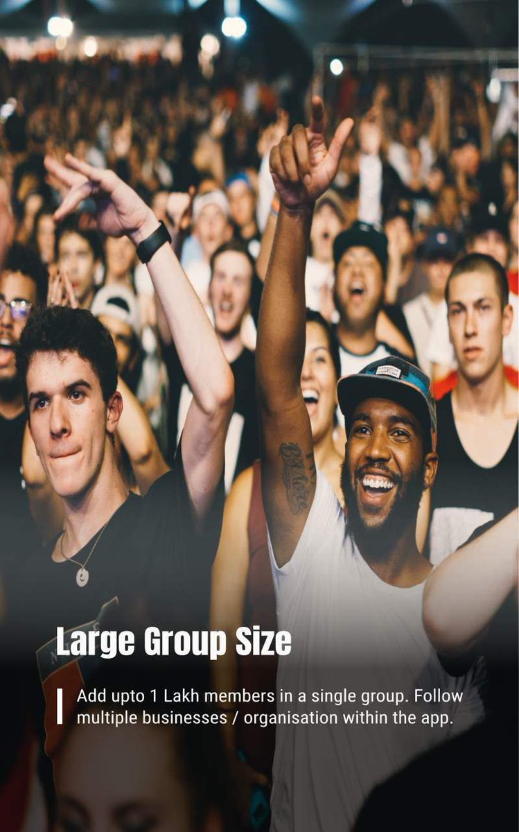 appairit's tweet photo. Airit chat app – Large Group Size 
Add up to 1 Lakh members in a single group. Follow multiple businesses and organisation within app. https://t.co/3iDuDDp3rj 
#Airit #Business #ChatApp #LiveChatApp https://t.co/r8PWyq2Jyq