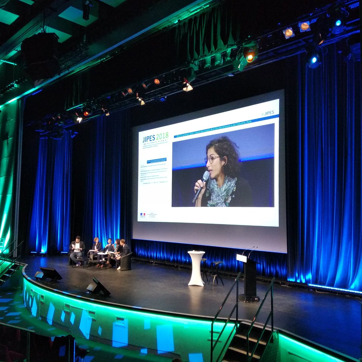 hmontagnac's tweet photo. Laetitia Blondeau, aujourd'hui chargée de mission à @UBICulture témoigne de son expérience au sein de @ECA_PEPITE aux #JIPES2018 https://t.co/D2y18kUYr4