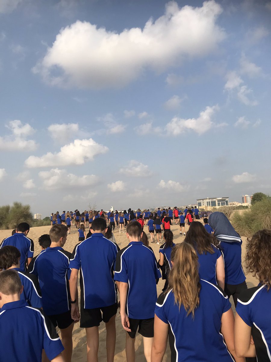 Coast House taking part in the @descdubai annual Desert Walk for Charity. This year we are supporting the Men with our #Movember campaign @DescCares