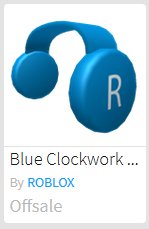 Enqrypted On Twitter These Clockwork Headphones Were On Sale Only Once For 10k Each And I Bought Both I M Kinda Hoping They Become Limited This Blackfriday On Roblox They D Probably Be Worth - blue clockwork headphones how to buy roblox