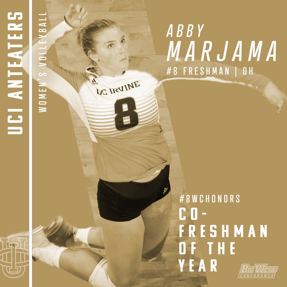 BigWestSports's tweet photo. #BigWestChamps 👑 @CalPolyVolley and @UCIwvb claim highest @BigWestWVB honors.

Full release and All-BWC squads >> https://t.co/FSaqYvEcfE
#BWCWVB #PlayBig 💪🏐 https://t.co/HvTd18nvCi