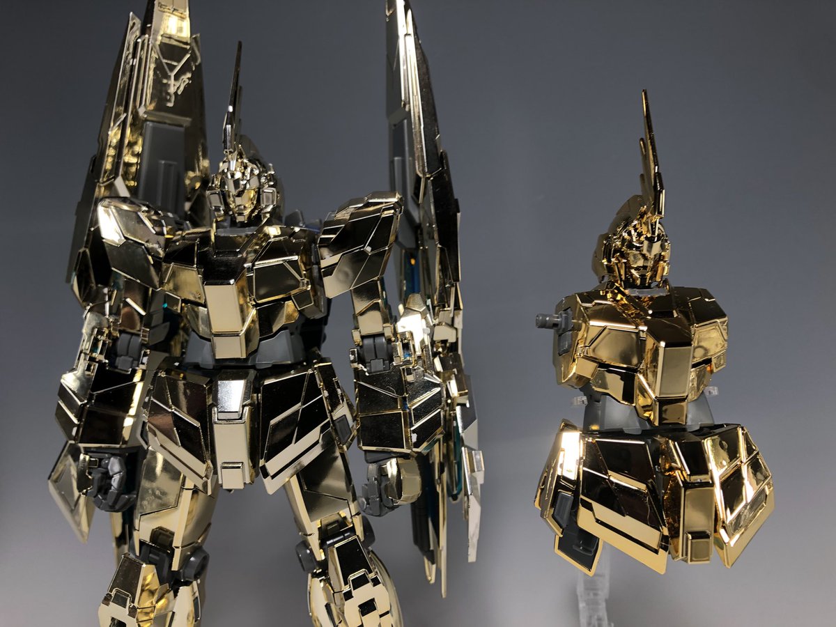 MG ユニコーンガンダム3号機 フェネクス (ナラティブVer.)組み立て中