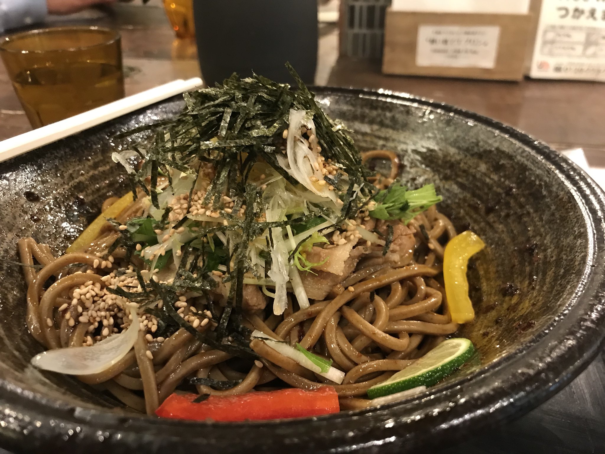 Ba 本日のランチ 札幌ガッつけ蕎麦さんに ピリ辛のまぜそばが美味しかったです おしゃれな店内で女性も1人で入りやすい雰囲気も 私はラーメン屋や牛丼も1人で入れますが 札幌ランチ 札幌 札幌大通 蕎麦 蕎麦ランチ T Co Ibmzufhkyg