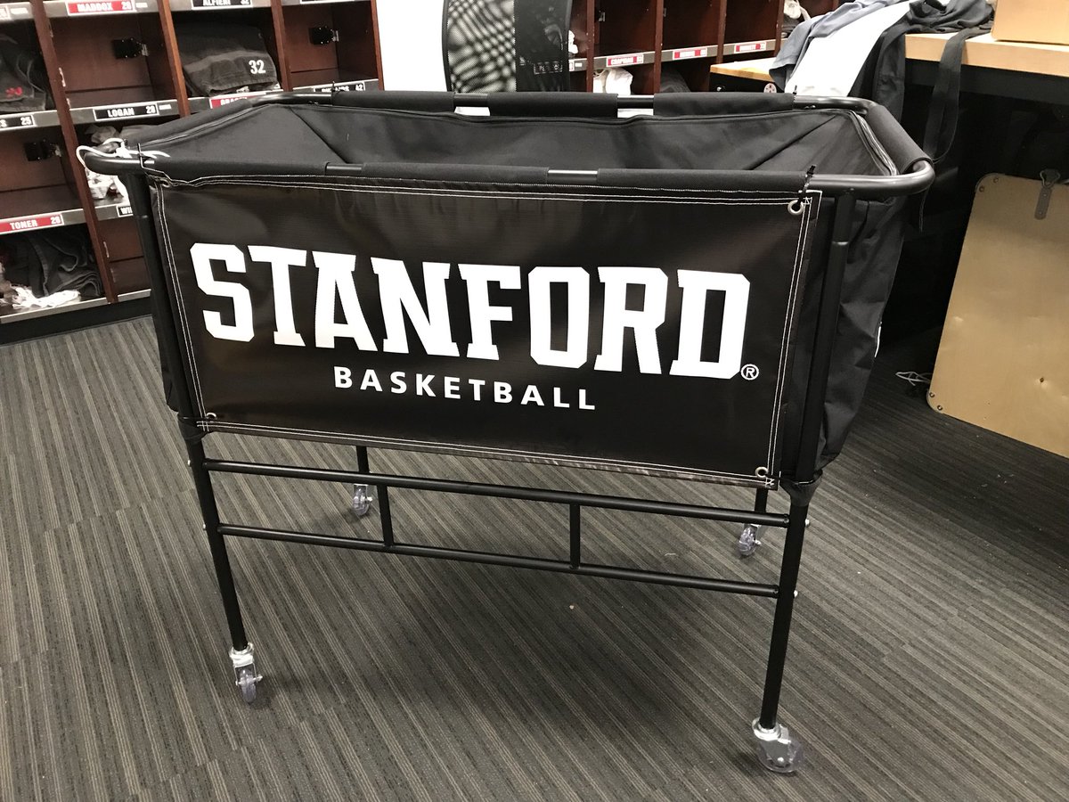 New practice cart for @StanfordWBB thanks to @TheCourtCART 👌🏼 #GoStanford