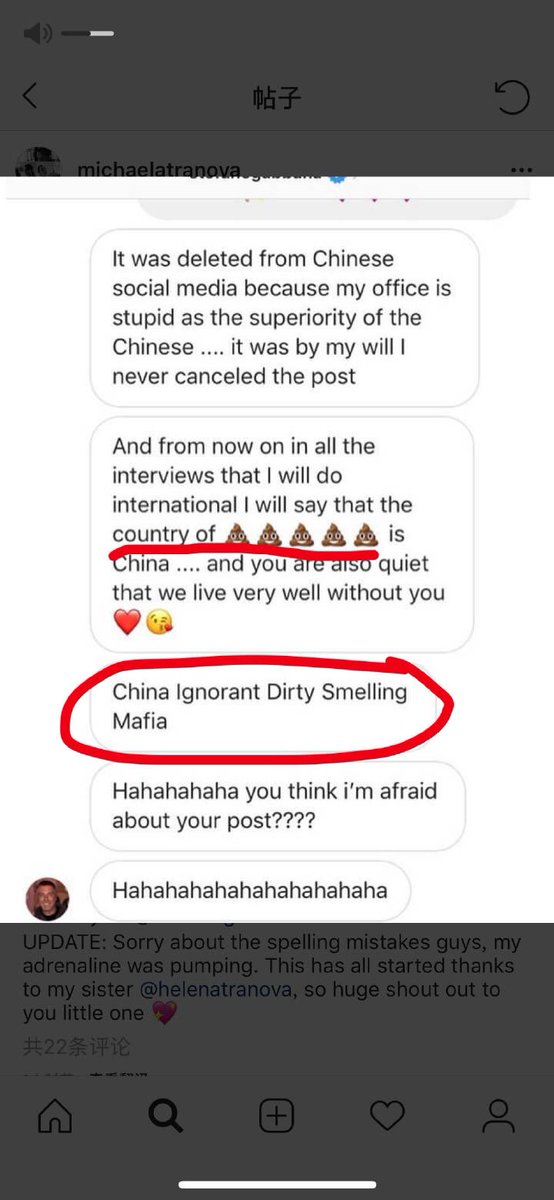 jokerhhhhhh's tweet photo. @dolcegabbana fucking racist and fuck off https://t.co/szXDm4VwbT