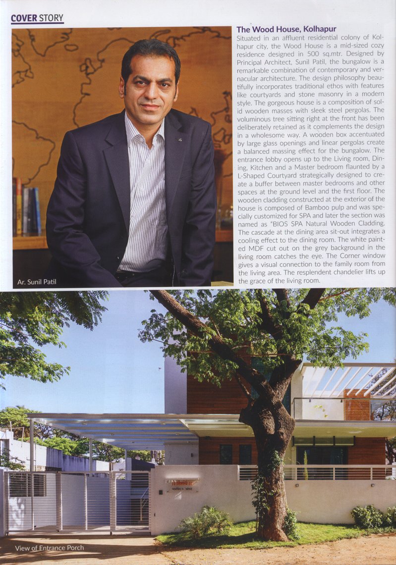SunilPatil_SPA's tweet photo. We are glad to share that "Wood House", Contemporary Style luxurious Residence at Kolhapur, Designed by Sunil Patil and Associates gets featured in Premium Magazine " iDecorma". https://t.co/HpVMnBRtgh
