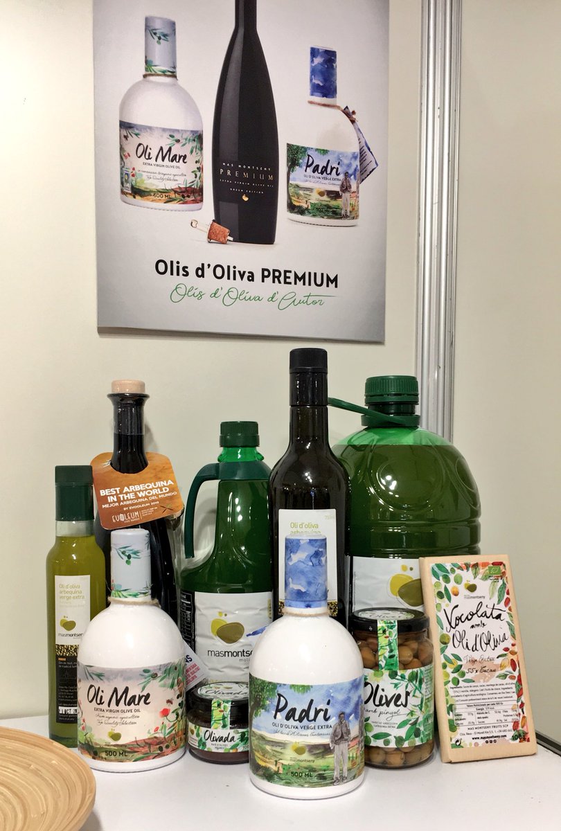 BlogHedonista's tweet photo. Productos #gourmet degustados en #forumgirona18 #aove y #avocadooil de #masmontseny #elixirsdeponent #escata y #azafran #aromis https://t.co/R0VGa3LEkz