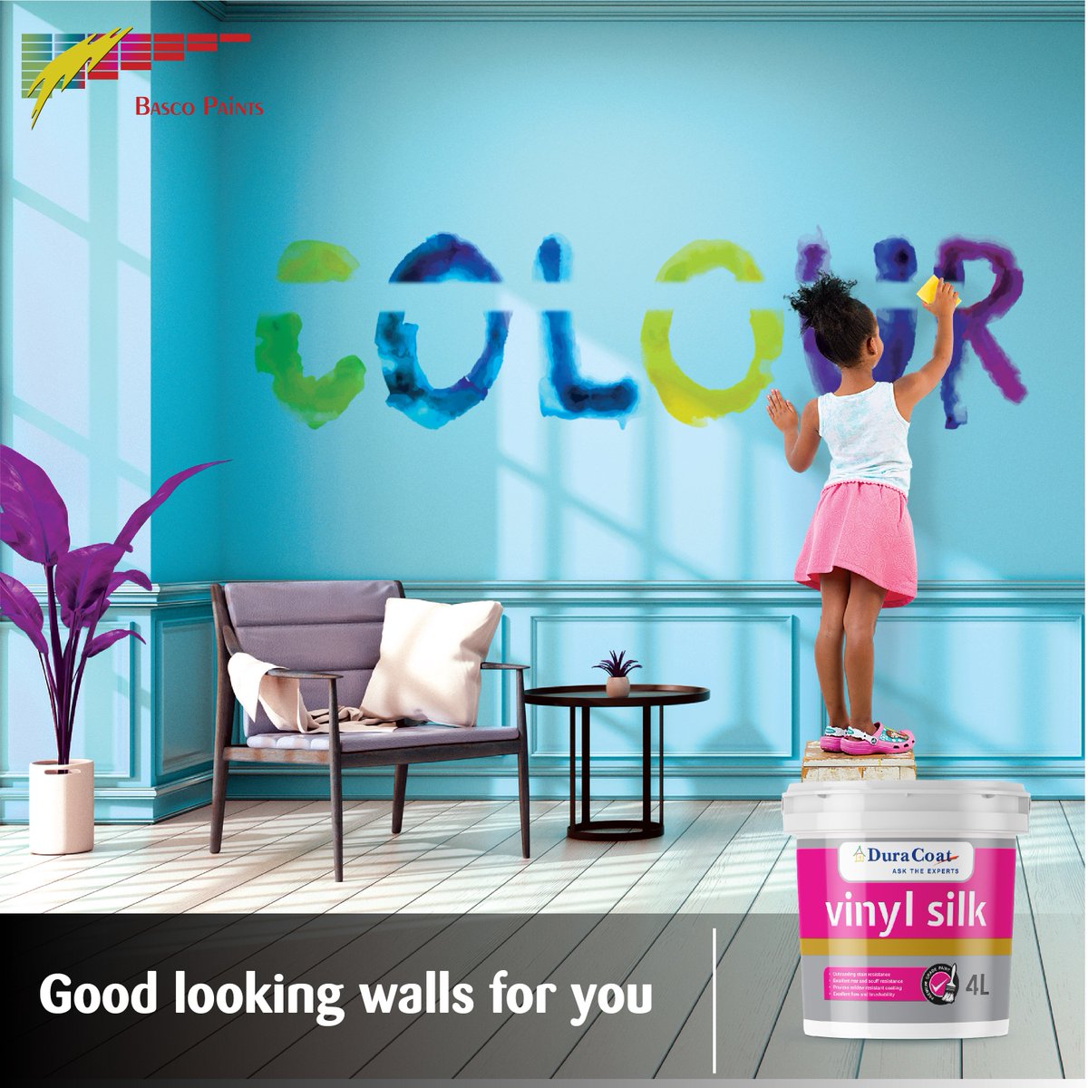 Basco Paints On Twitter It S Easily Washable And Leaves