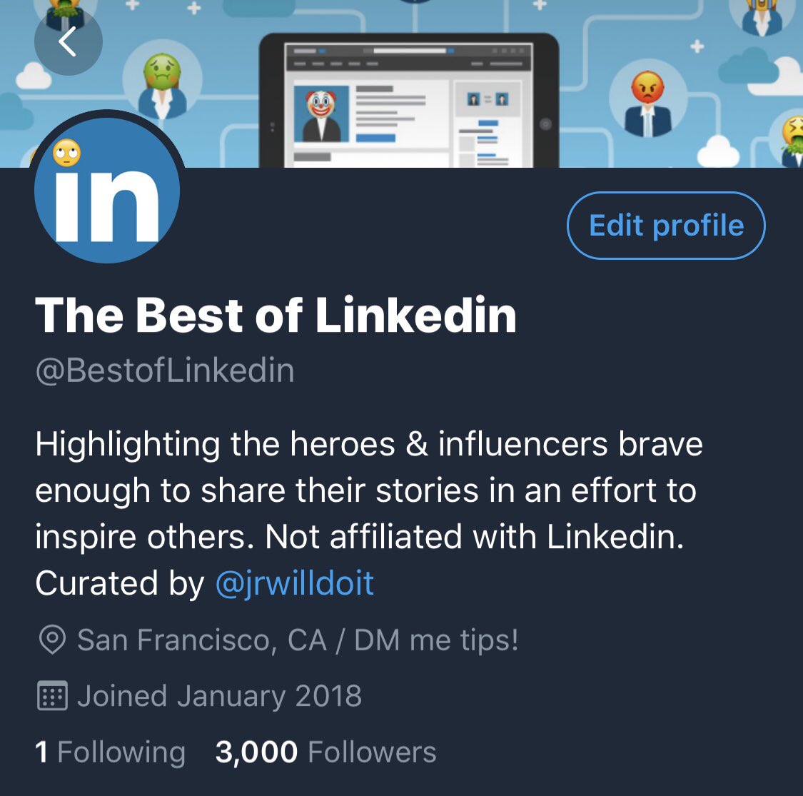JRwilldoit's tweet image. Real talk, I started @BestofLinkedin a little less than a year ago because I hated reading the lies assholes wrote for fake attention from people too scared to call them on their bullshit 

Thanks for following along. Let’s keep this thing rolling 

🚂🚂🚂
