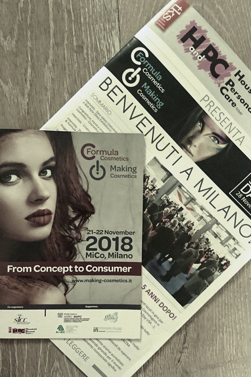 ilmaking's tweet photo. @ilmaking aspetta #formulators #scientists #farmacisti #brandowners e tutti gli operatori do settore per il grand opening della sesta edizione tra due ore, nuovi contenuti, nuovi #players, nuove #tendenze #sciencewithstyle #cosmeticscience https://t.co/Ce7IwpBIP3