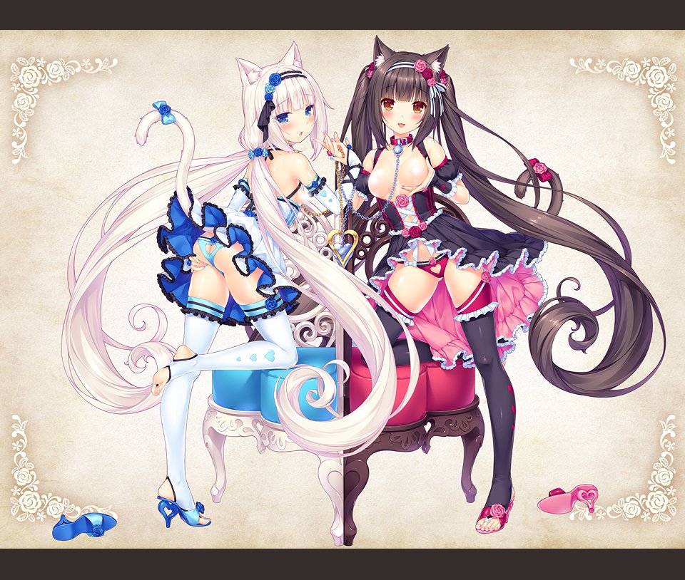 「From games to anime, the world of NekoPa」|ネイティブのイラスト