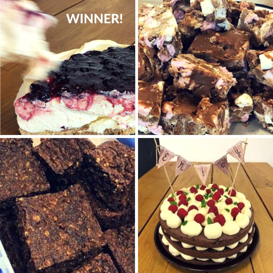 ResearchBods's tweet photo. All the #GBBO bakes are in (our tummies) and the votes have been cast! Thanks to Helen, Pete & Ale for the latest @BritishBakeOff entries. And CONGRATS to Neda who was crowned Bods Best Baker for her delicious cherry cheesecake! 🍰🏆 #BodLife #Cake #Baking #BakeOff #MRX #Research https://t.co/EEk7hnkReR