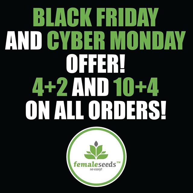 Voilà! We're celebrating Black Friday and Cyber Monday this year by slipping some freebies into all orders. All you need to do is to place and order on our website and we'll take care of the rest. 
Wishing all the growers and growers-to-be an amazing day… ift.tt/2R1w2v0