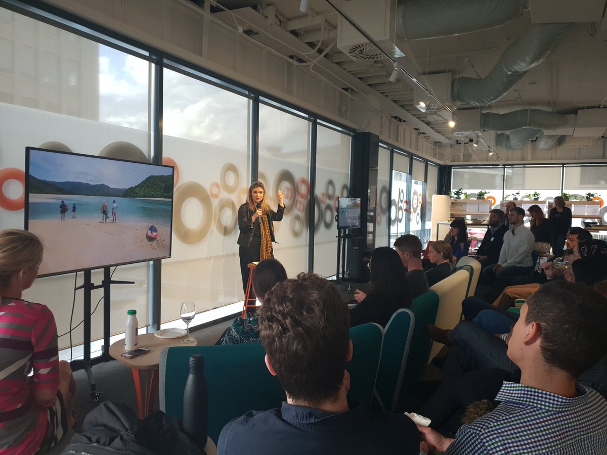 clearpointnz's tweet photo. Kate Thomas tells @techforgoodnz that 1 in 4 NZers have used @givealittle - how technology has helped to create scale and raise funds for more kiwis in need @Spark4Good #makingadifference #kiwispirit https://t.co/FhijzjLuKT