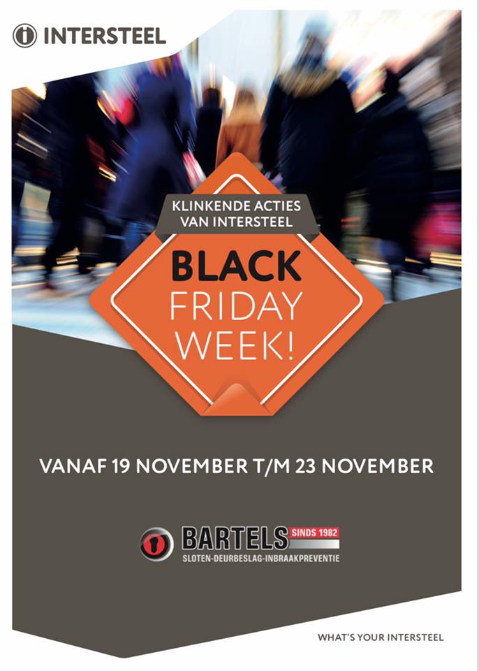 Intersteel_NL's tweet photo. Intersteel en haar klanten doen ook mee met Black Friday: 19 tot en met 23 novenber 20% korting op het gehele Intersteel deurgrepen assortiment bij @slotenboer ! https://t.co/CkdI6PvjQU