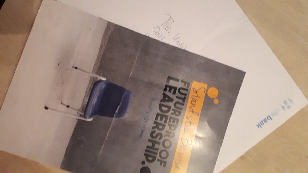 koot68's tweet photo. Post van mezelf ontvangen, juni 2018. Mooie reminder voor eigen koers. #futureproofleadership Stand still. Be wise. @debaak. https://t.co/z8rlpIDzVZ