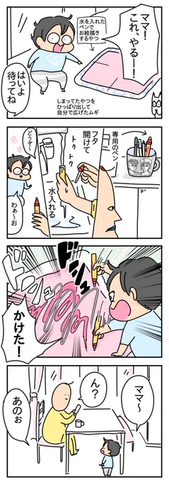水が欲しいムギ(最初)
 