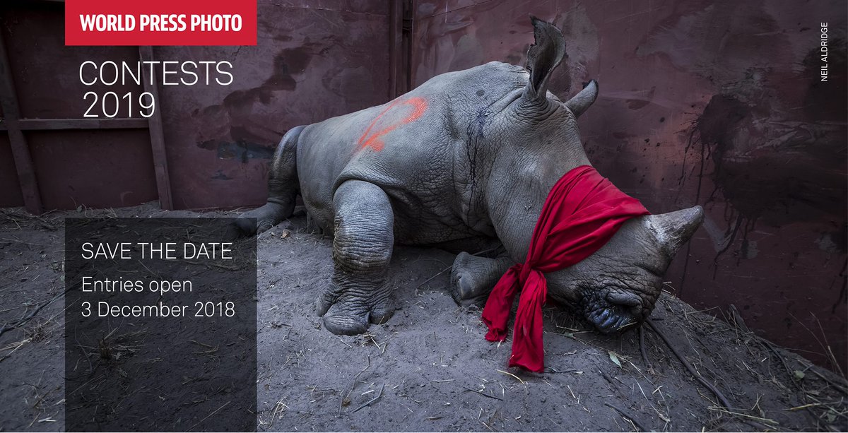 We’re delighted to announce that WTC Rotterdam will be hosting the World Press Photo exhibition next year from 19 January - 10 February 2019.  Online ticket sales will start soon. For more information, please visit bit.ly/2zi0FFD.