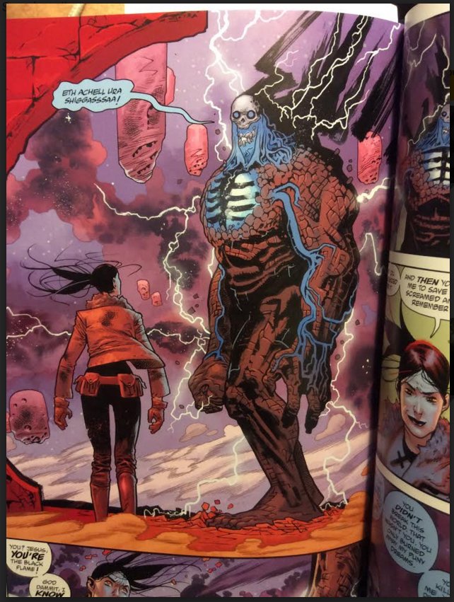 BPRD Hell on Earth vol.3 HC art dump continued. Love how some of those sound effects worked out. Gotta keep that in mind for future projects. 