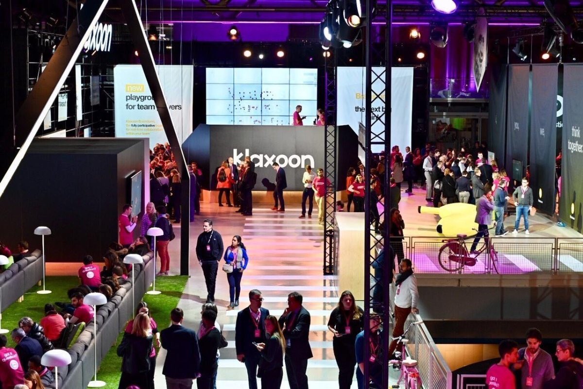 Blanketing's tweet photo. Encore un gros coup pour @KlaxoonFR 📢 qui va encore plus loin dans les usages digitaux au service de l’intelligence collective ! Hâte de télécharger l’application et de tester le nouveau module Questions ! https://t.co/QyPDillpSX #KlaxoonPompidou   cc @marie_dufeu https://t.co/G1HHpbygOp