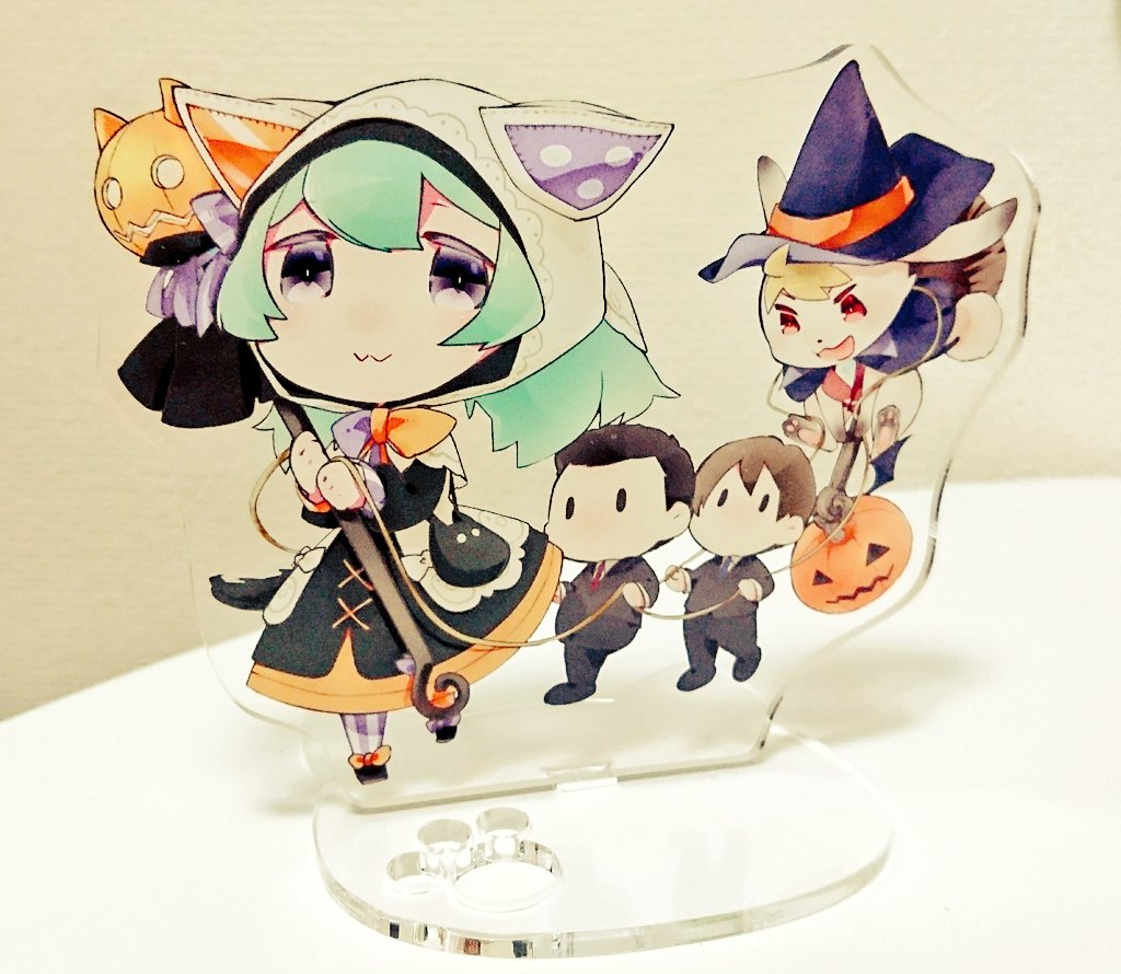 前回のセブチャン応援イラストをトリニティさんでアクリルスタンドにしてもらいました ゆのイラスト