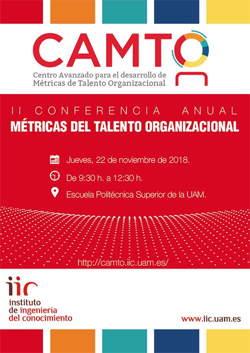 IIConocimiento's tweet photo. 📆 [MAÑANA] Congreso anual de #CAMTO18

Estaremos pendientes de los avances para medir y valorar el #talento de una organización 📝

¡Sigue el hashtag! Y consulta el programa 👉 https://t.co/MWlj1kJwyE https://t.co/Ady3Pw4Mon