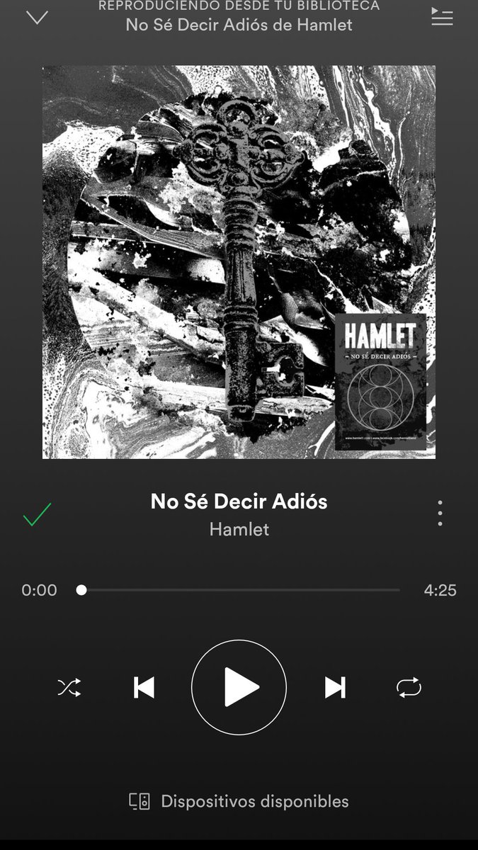 No sé que os parece a vosotros, pero se han marcado un TEMAZO! En dos días nuevo disco de <a href="/Hamletband/">Hamlet</a> !