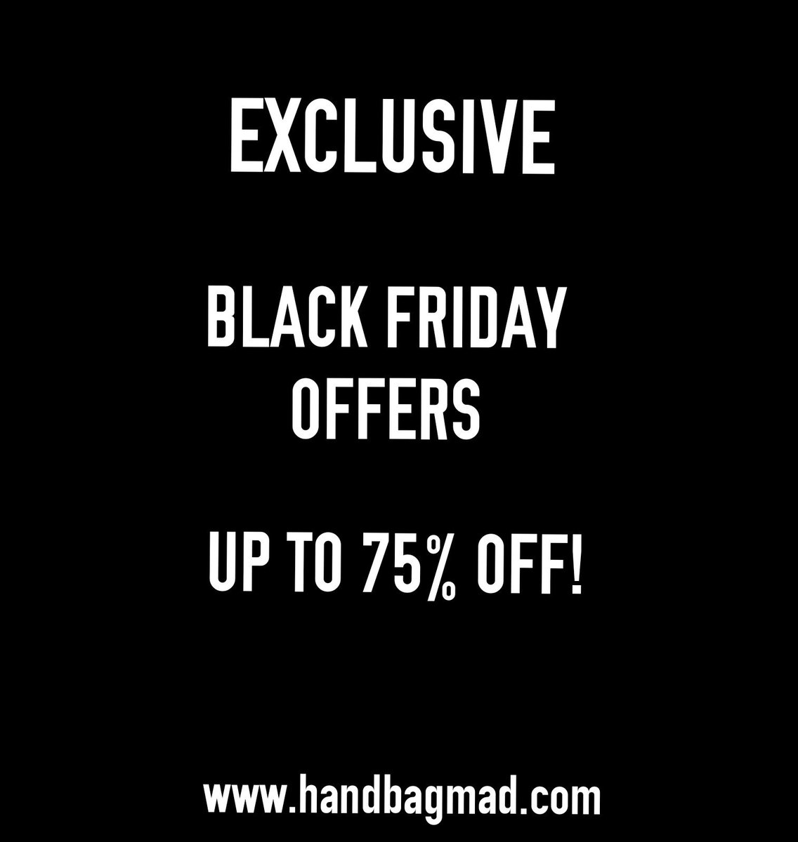 HandbagMad's tweet photo. Tons of exclusives on the website with up to 75% off! https://t.co/yZl6UQBBFq https://t.co/s9bt07GTfx