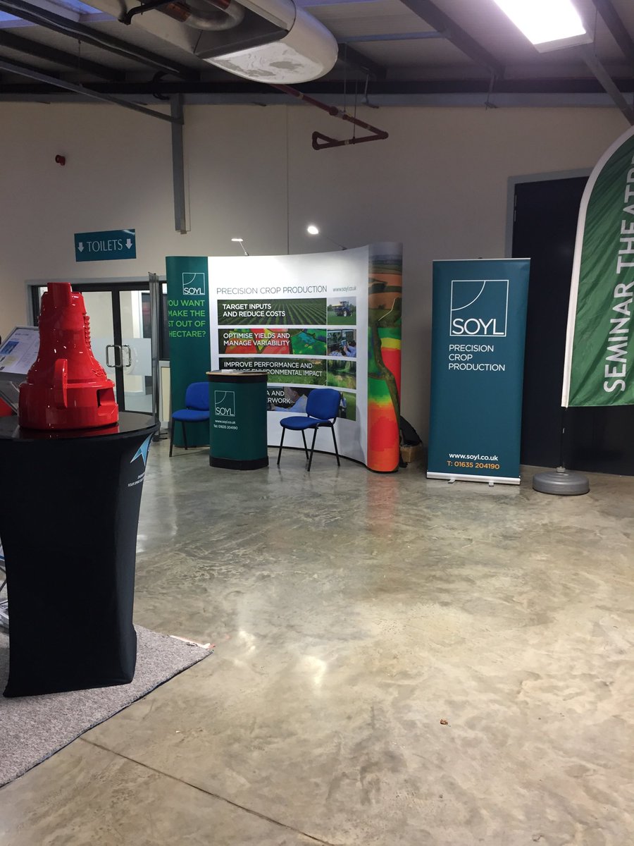 Looking forward to my day talking ⁦<a href="/SOYLprecision/">SOYL precision</a>⁩ at #MMS18 at Newark Showground