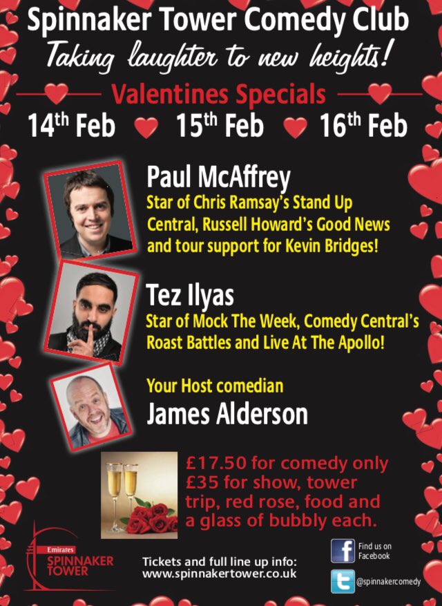 All the Christmas show tickets for next Friday are nearly gone, so why not plan ahead and sort valentines?