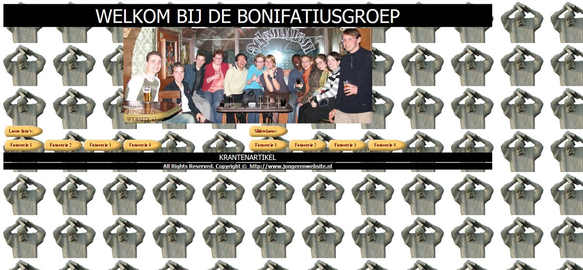 keesone's tweet image. Best Dutch #webdesign ever. jongerenwebsite.nl #webarchaeology #webarchiving @retecool