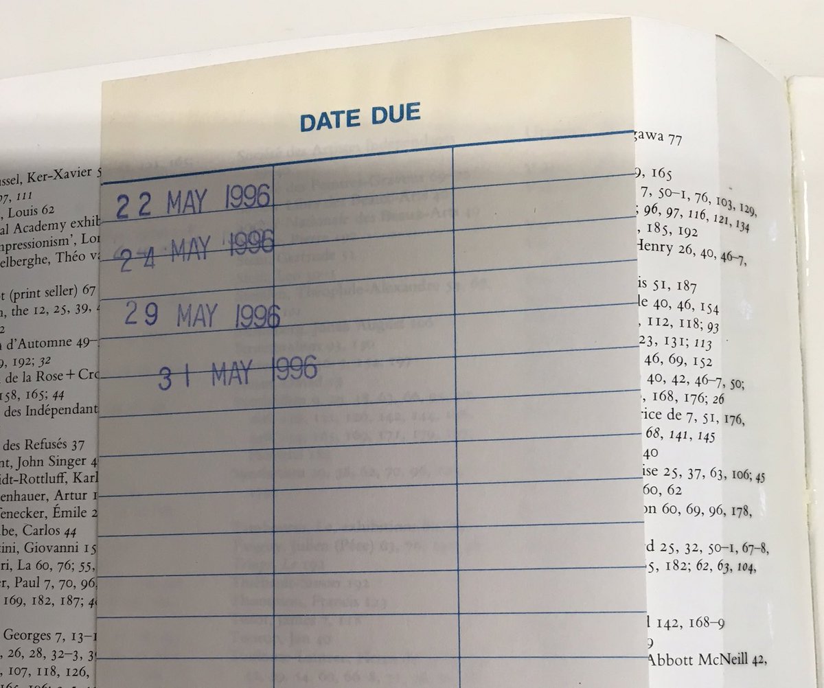 editfull's tweet image. Hoping soon not to see any more these in my library #library #datedue #librarytechnicians
