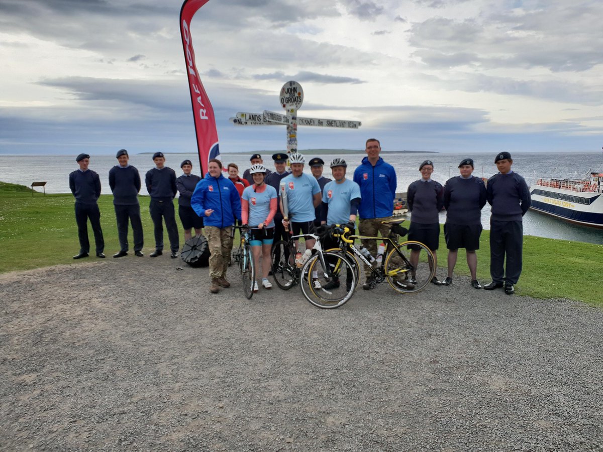 Throwback to <a href="/RAFBatonRelay/">RAF100 Baton Relay</a> – 100 days of achievement bringing together <a href="/HQRAFSport/">RAFSport</a>, the RAF Family and our Defence Industry partners from across the globe!